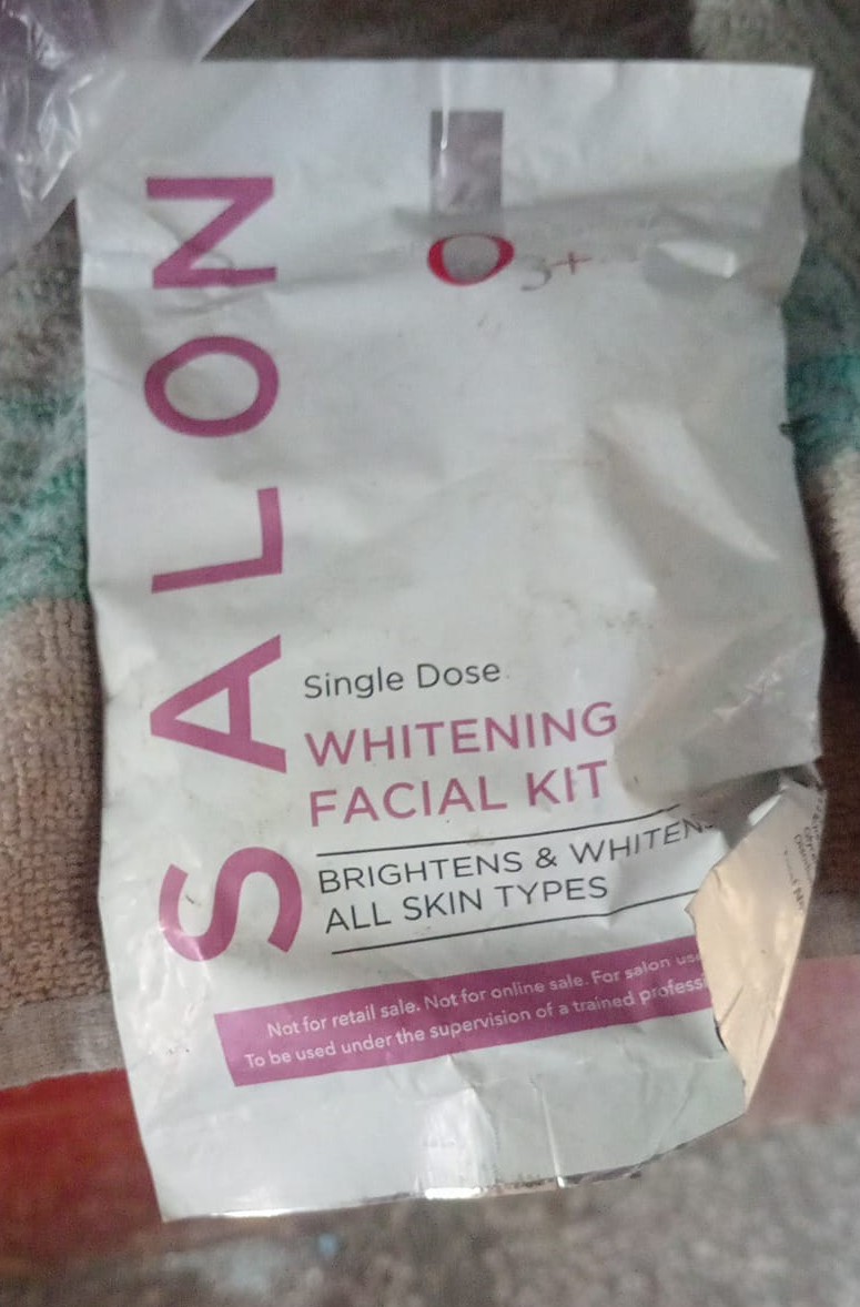 Salon Whitening Facial Kit – Single Dose