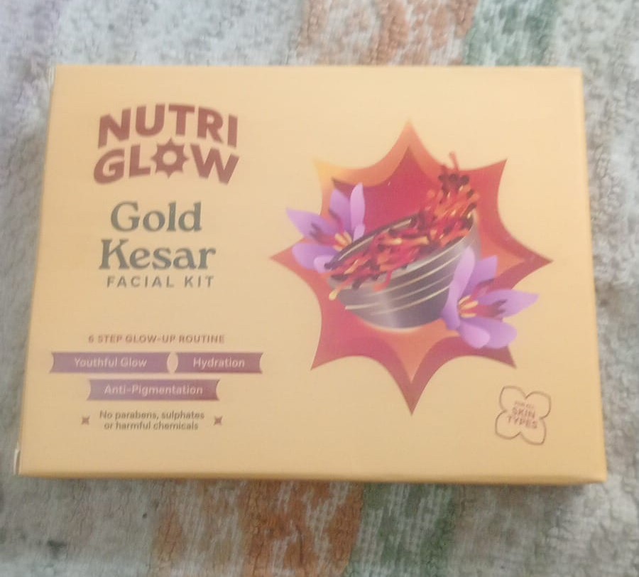 Nutri Glow Gold Kesar Facial Kit
