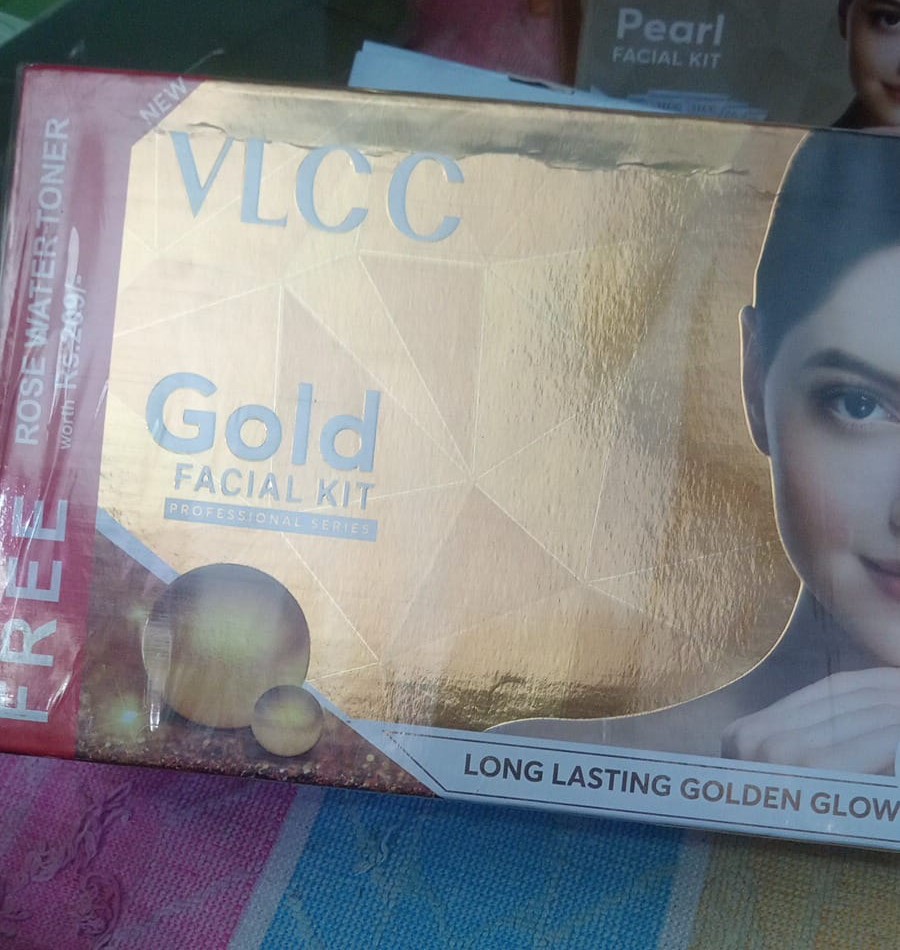 Gold Facial Kit – Long Lasting Golden Glow
