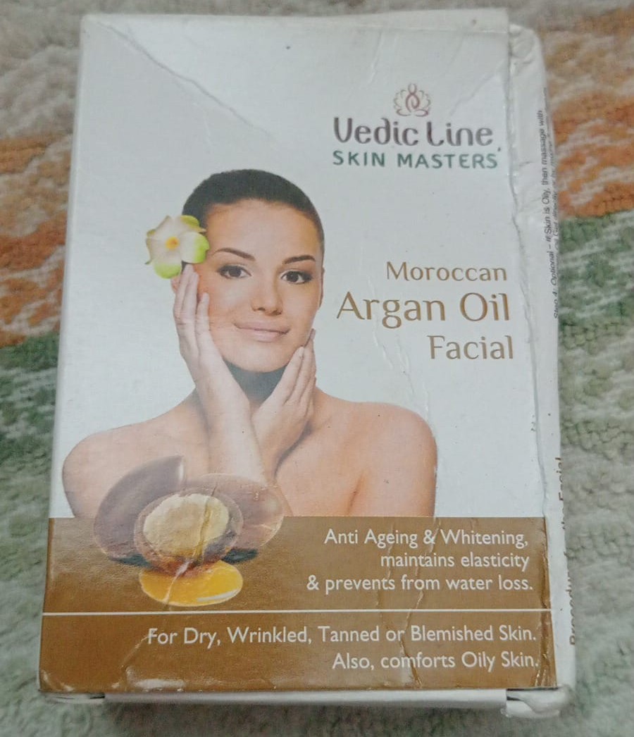 Vedic Line Moroccan Argan Oil Facial